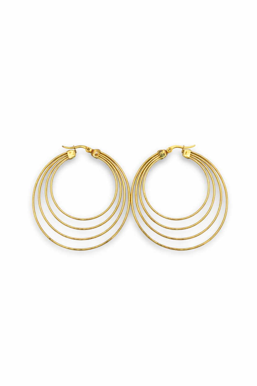 Layered Hoop Earrings