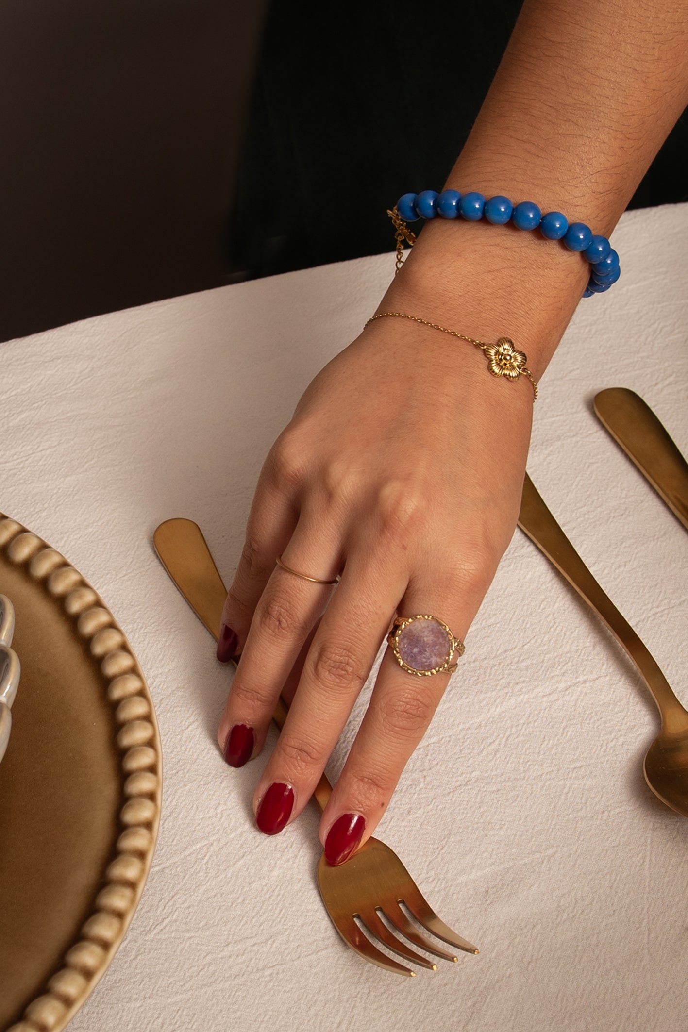 Sparkling Blue Bracelet