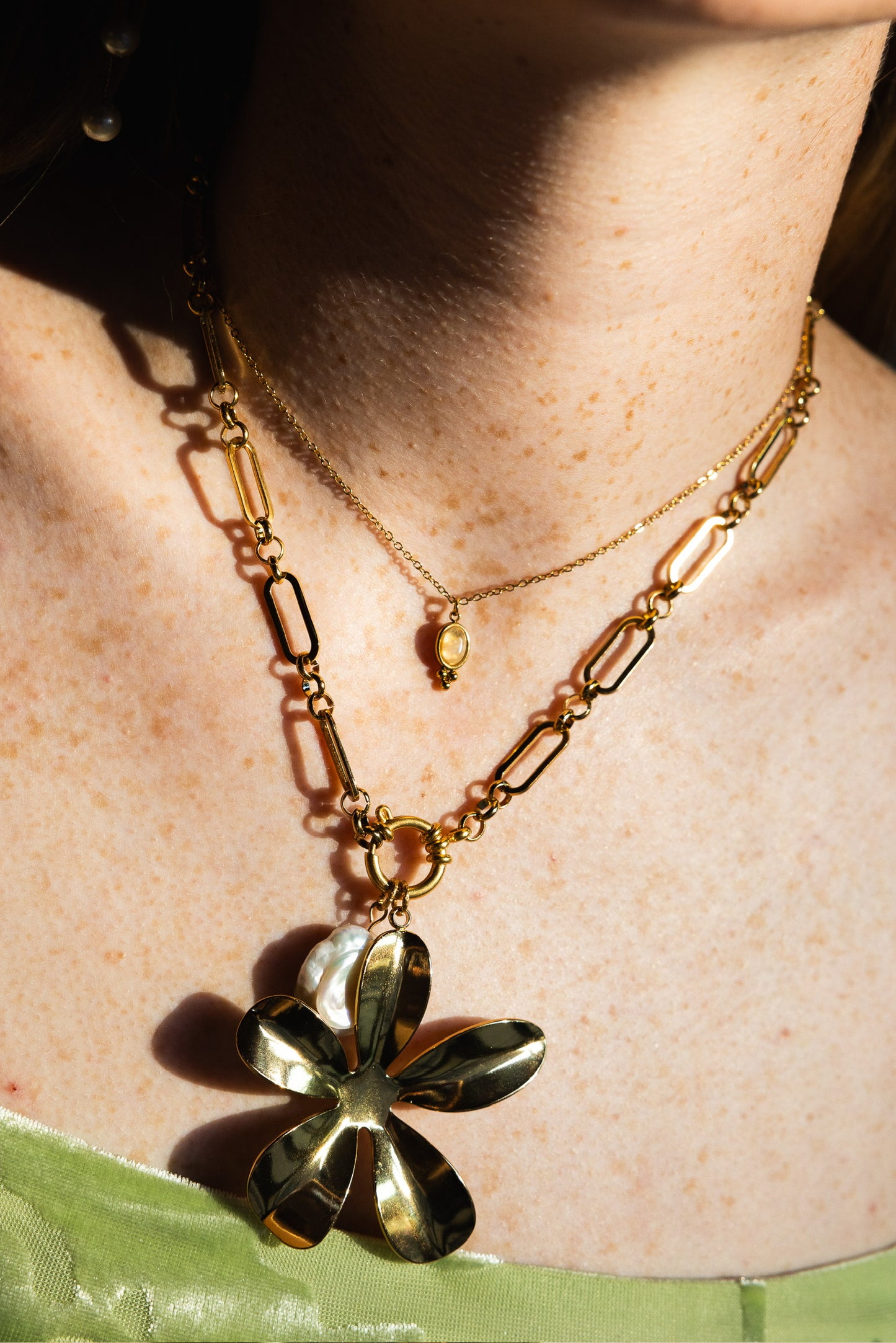 Wild Rose Necklace