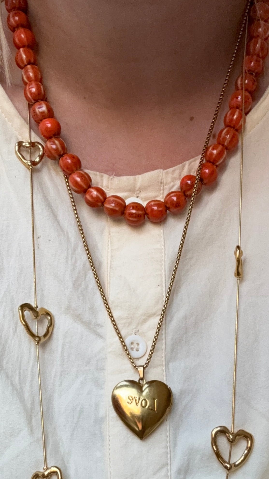 Orange Honey Necklace