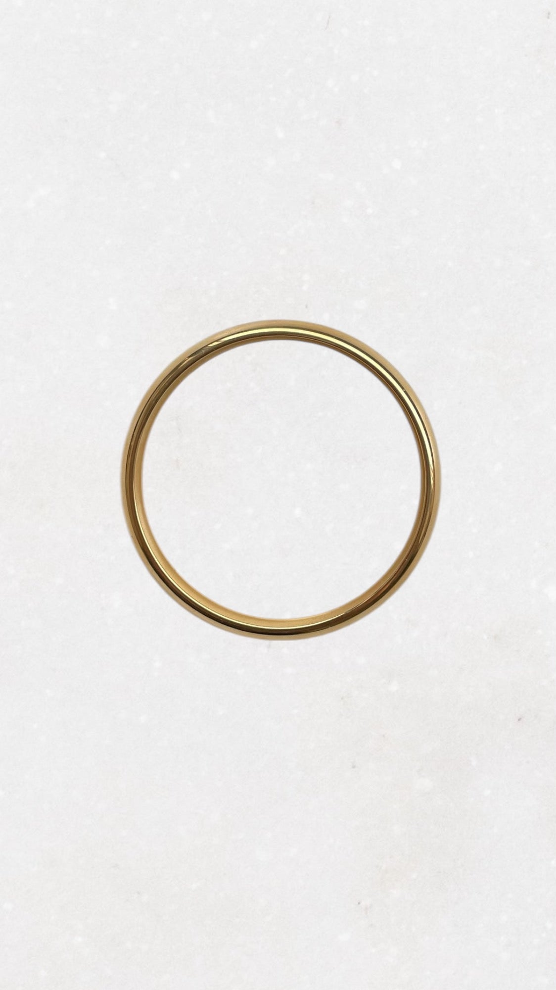 Thin Golden Bangle