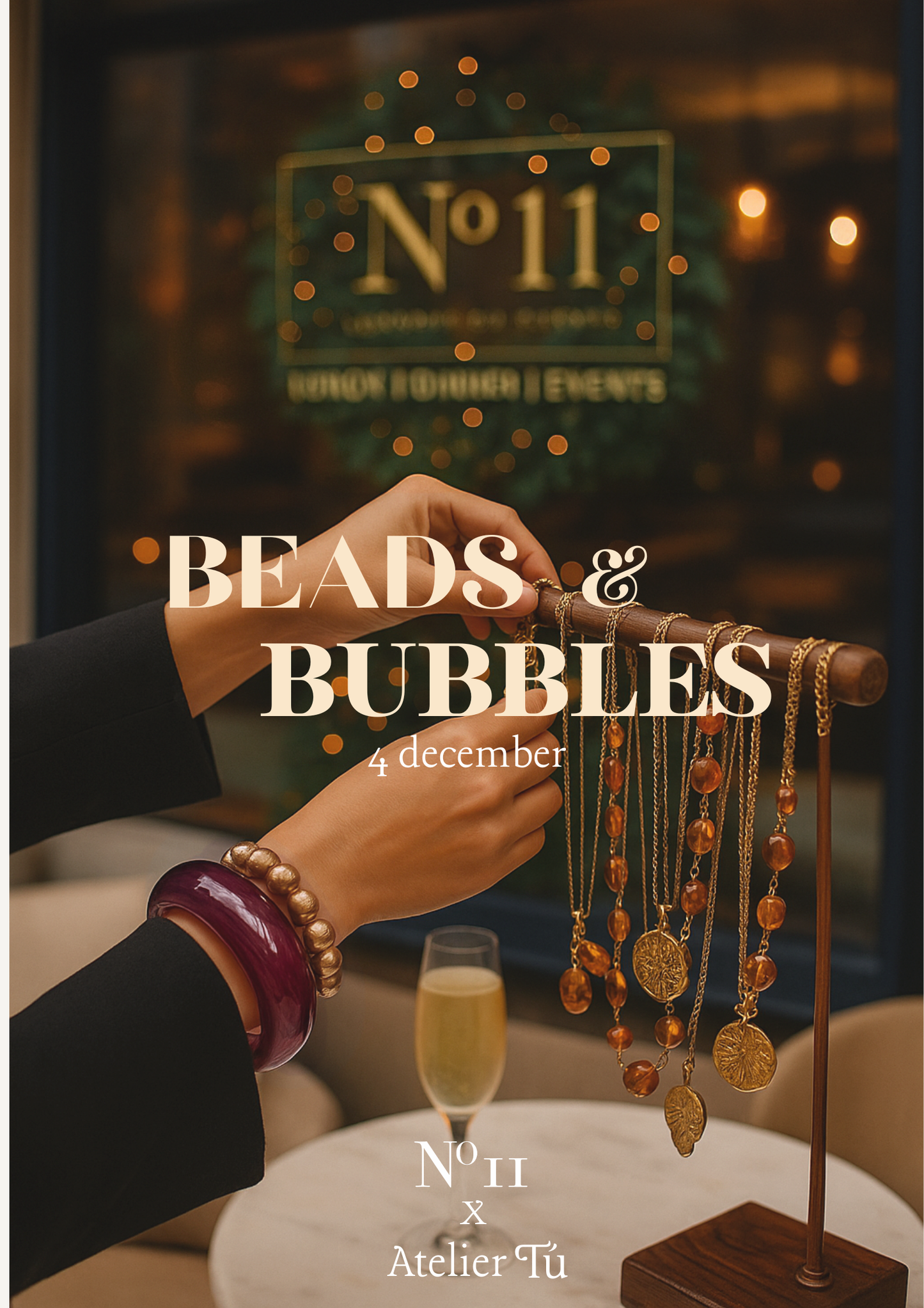 Ticket – Beads & Bubbles Workshop (4 december)