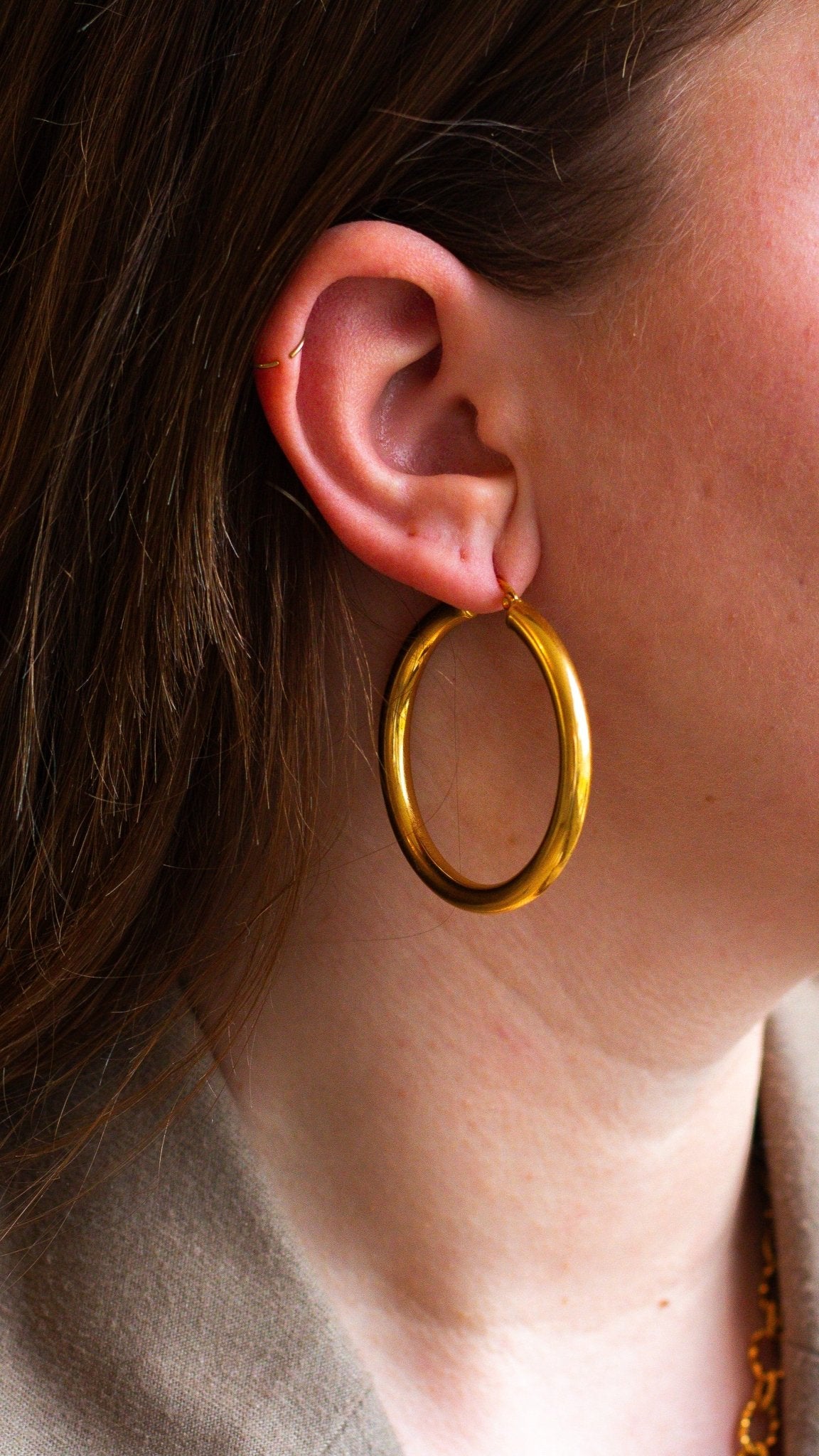 Big Lulu Hoops - Atelier Tú