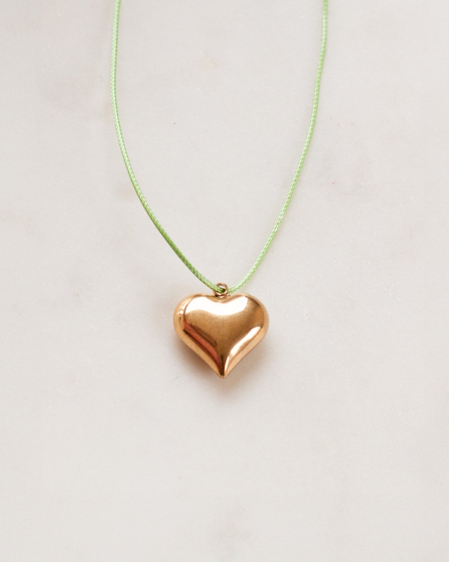 Green Elegant Love Necklace - Atelier Tú