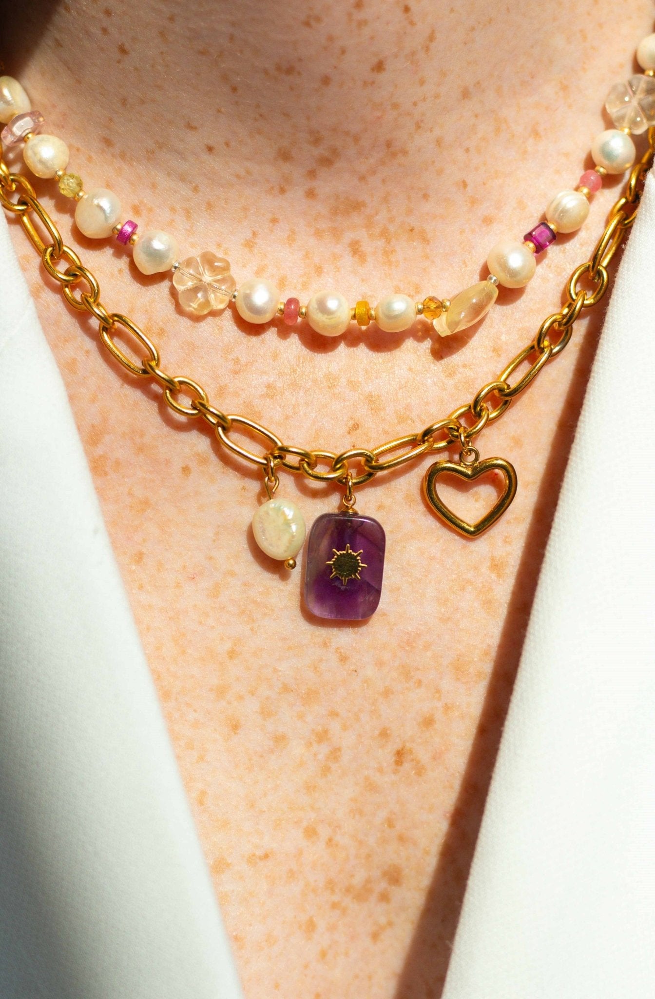 Funky Pearl Necklace - Atelier Tú