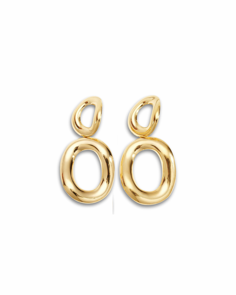 Double Hoops Earrings