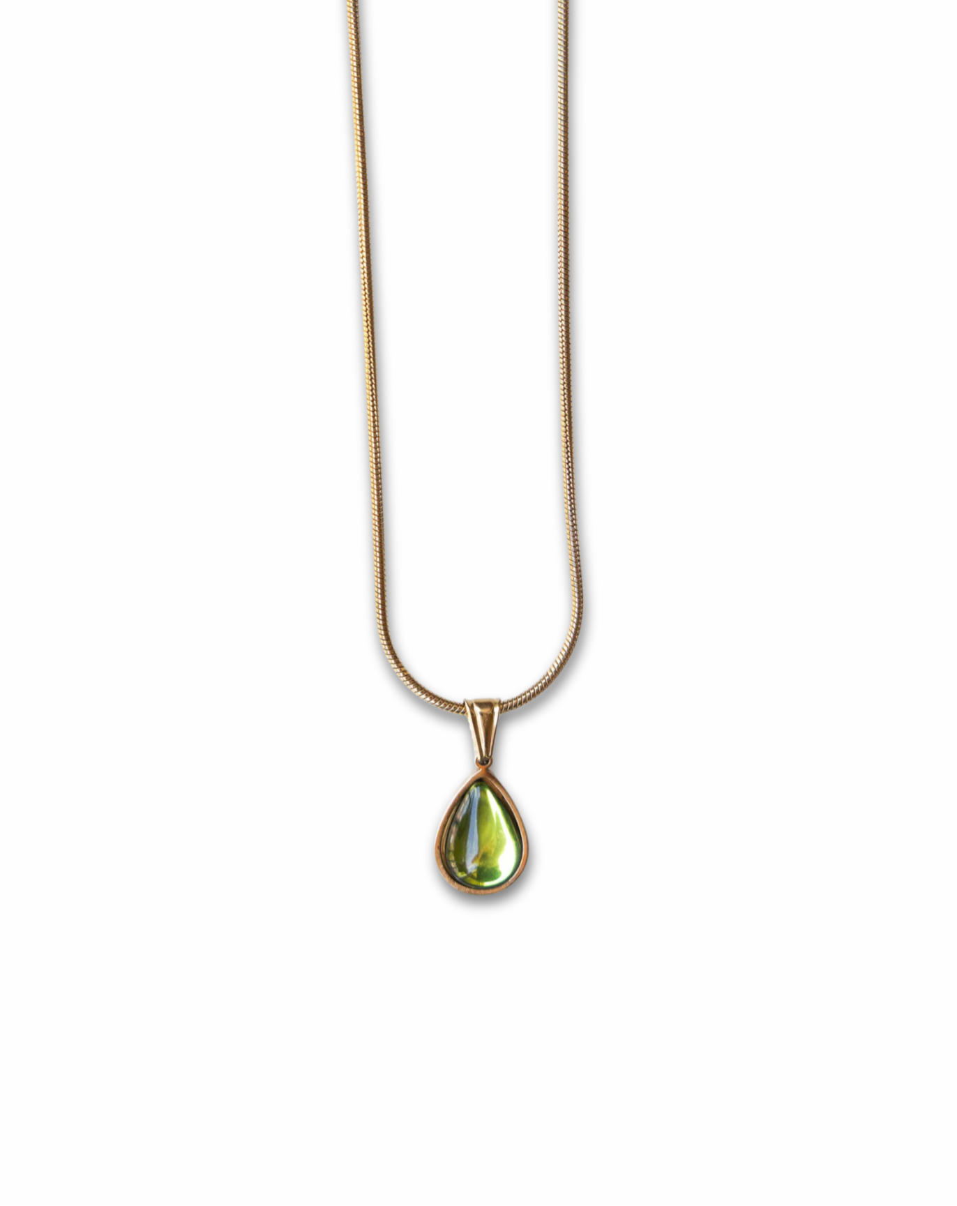 Amber Light Necklace