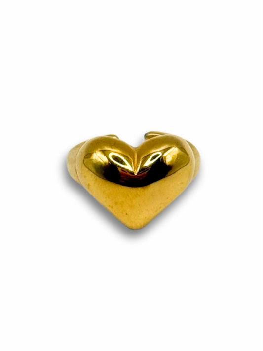 Statement Heart Ring Bold