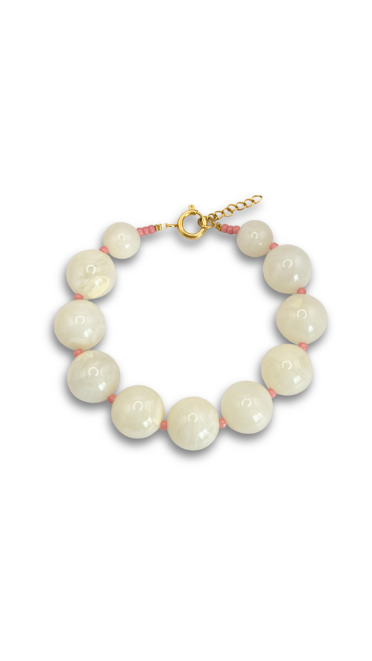 Holly White Bracelet
