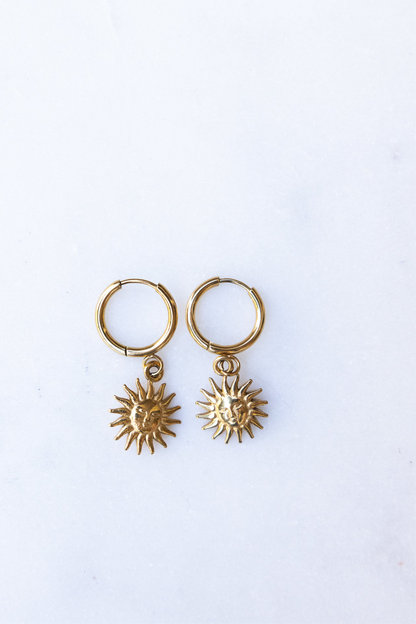Sunny Drop Hoops