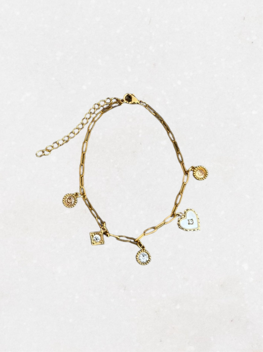 Elegant Charms Bracelet