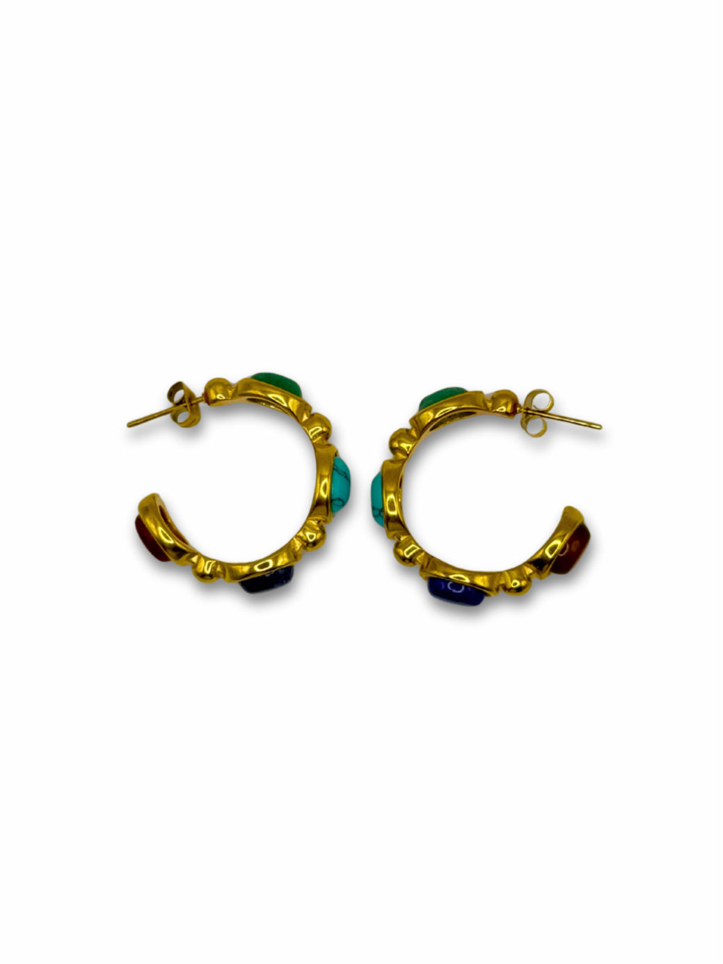 Rose Colourfull Earrings