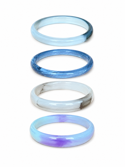 Blue Oasis Bangle set