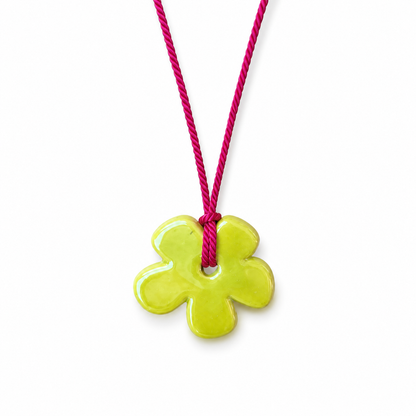 Lime Blossom Necklace