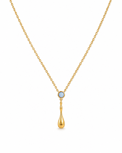 Navy Necklace