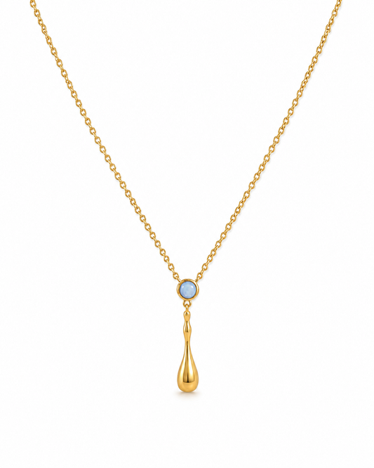 Navy Necklace