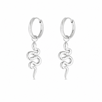 Cleo Snake Hoops