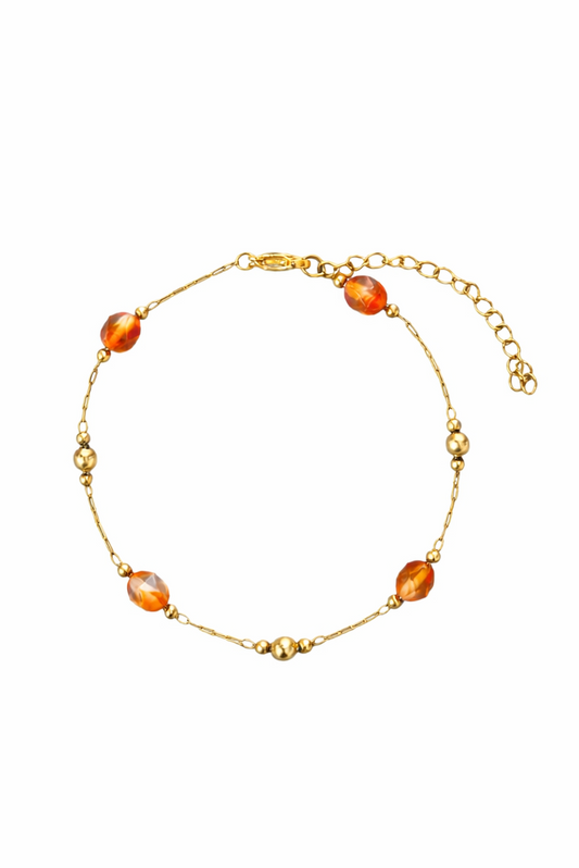Amber Glow Bracelet