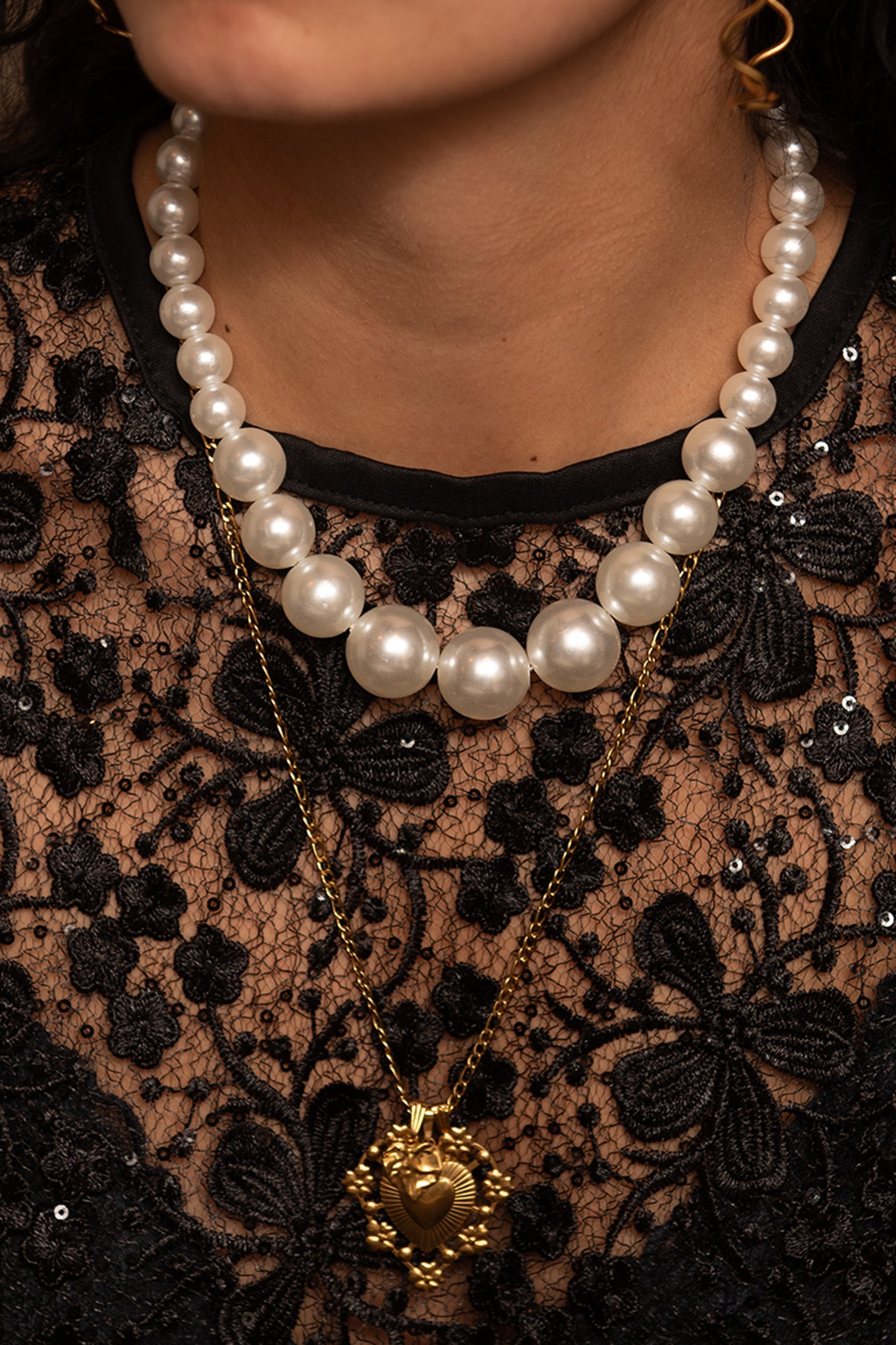 Long Glimmering Necklace