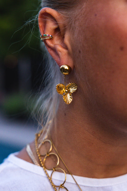 Flower Drop Earrings