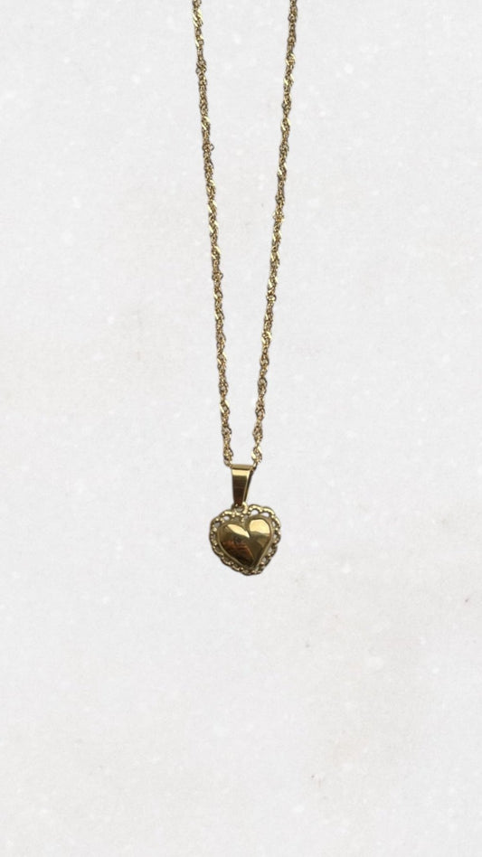 Vintage Heart Necklace