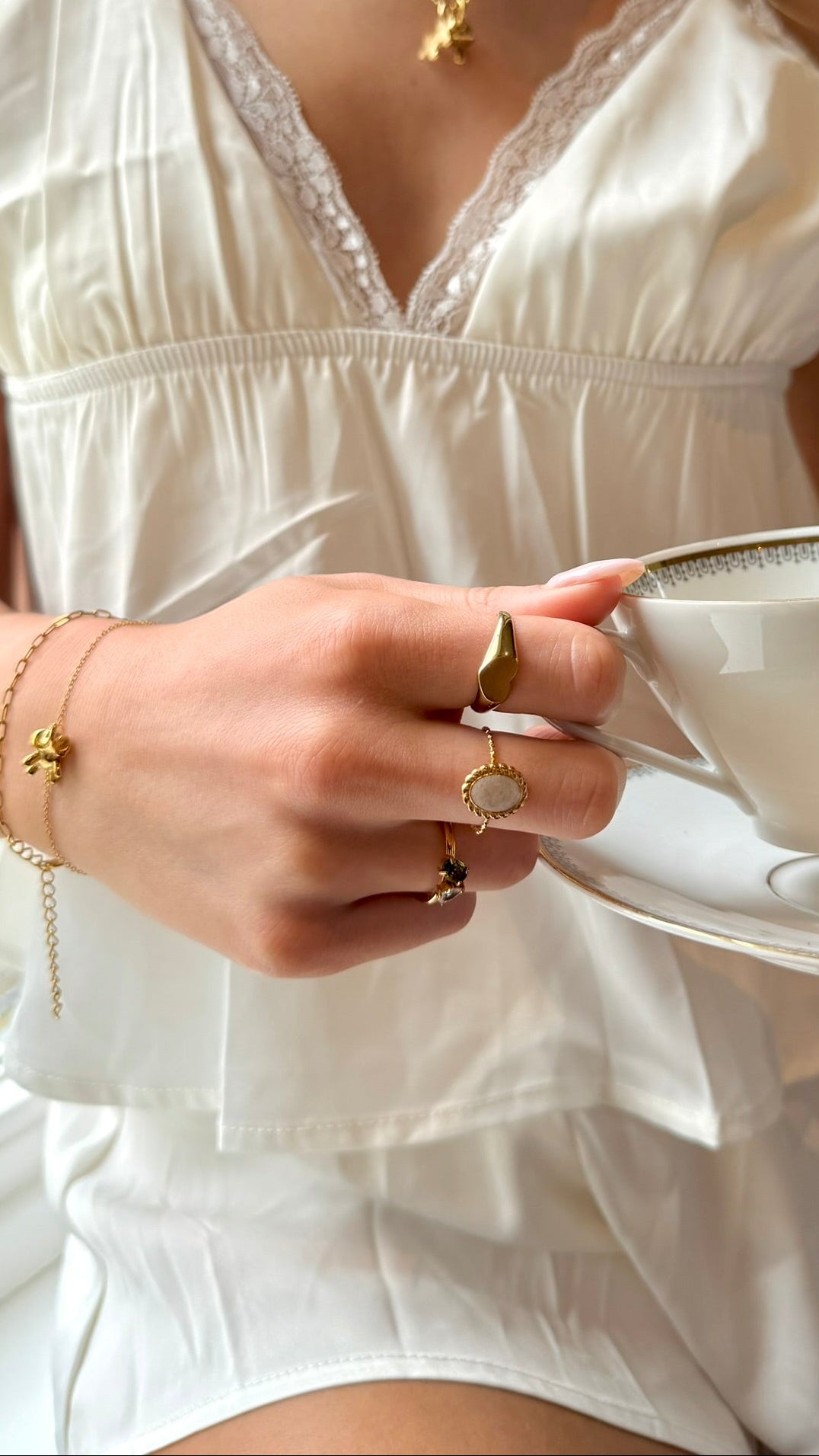 Elegant Stone Ring