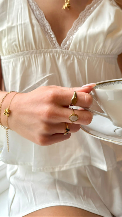 Elegant Stone Ring