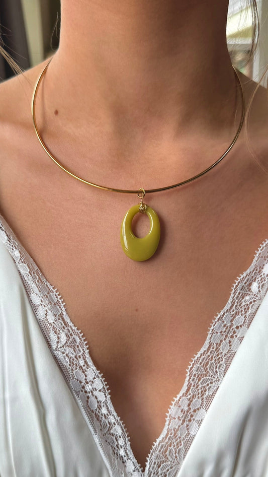 Green Drop Choker