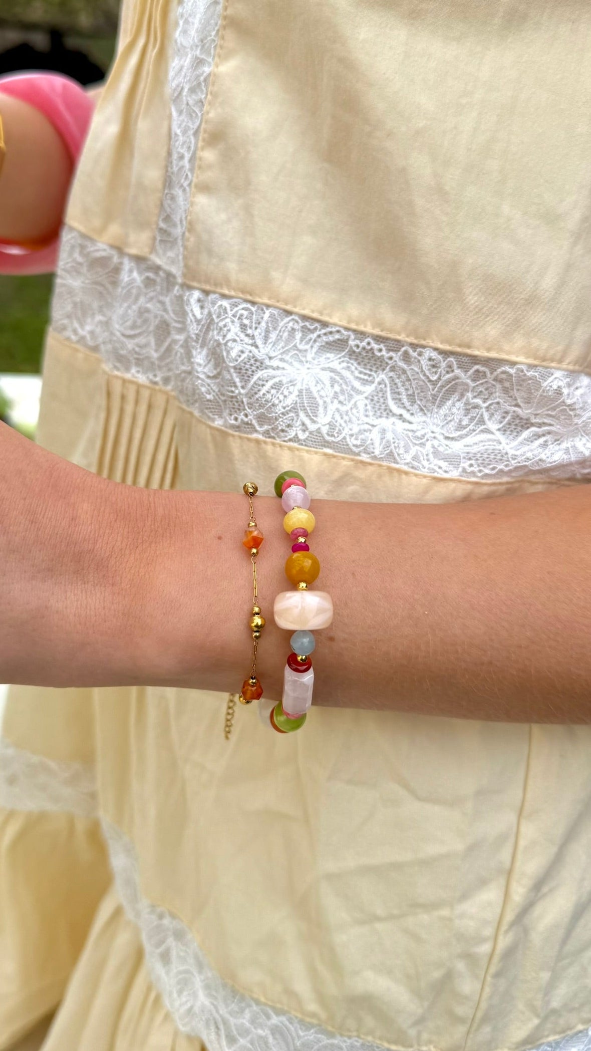 Amber Glow Bracelet