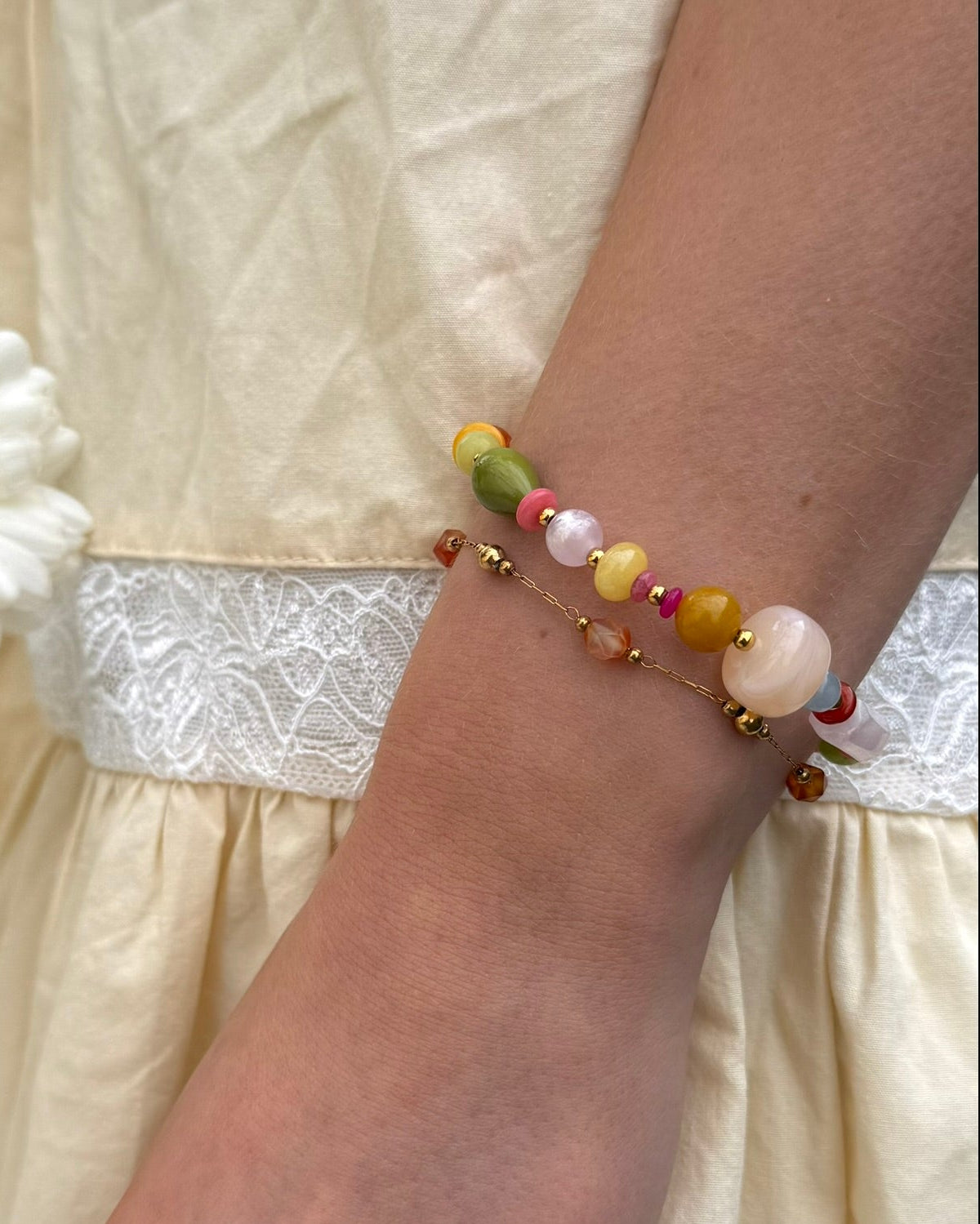 Amber Glow Bracelet