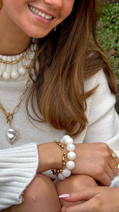 Holly White Bracelet
