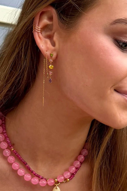Amber Earrings