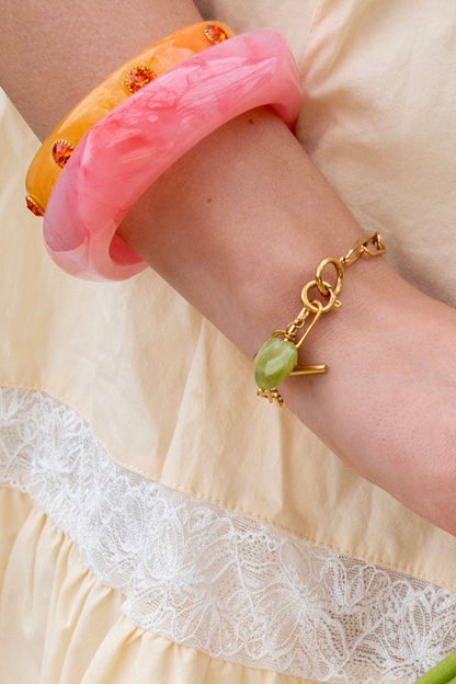 Blush Wave Bangle