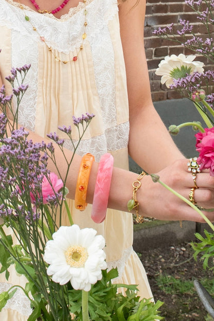 Blush Wave Bangle