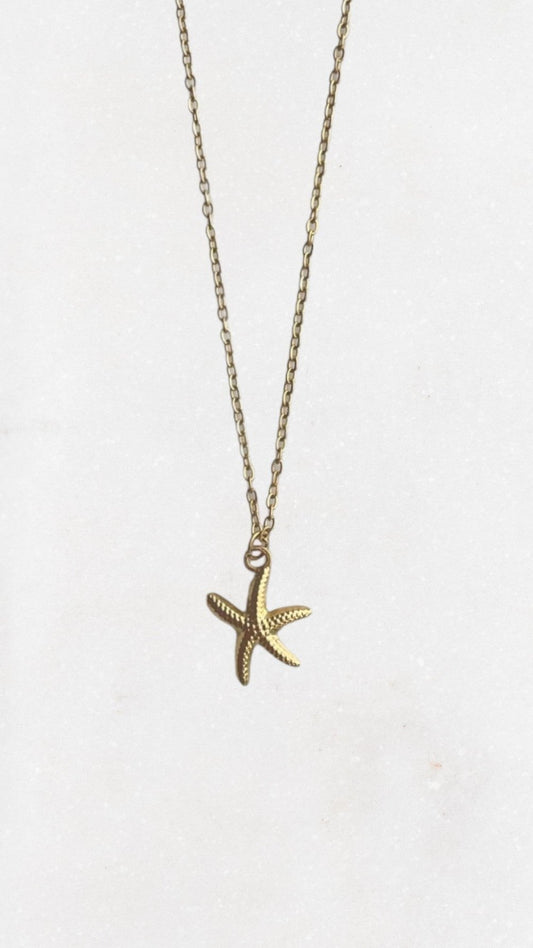 Thin Seastar Necklace