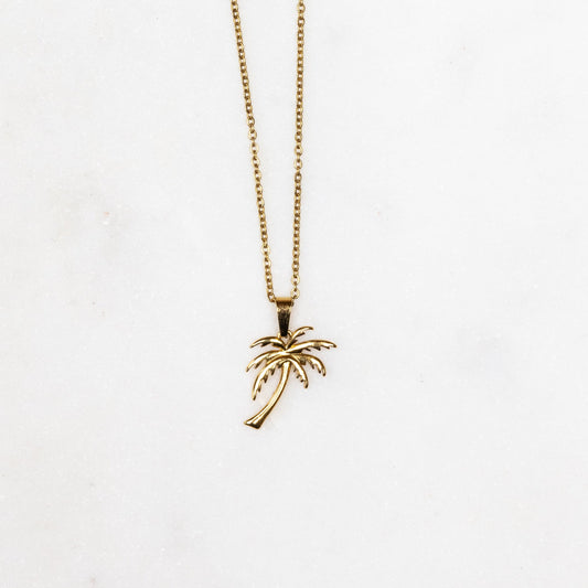 Palm Tree Joy Necklace