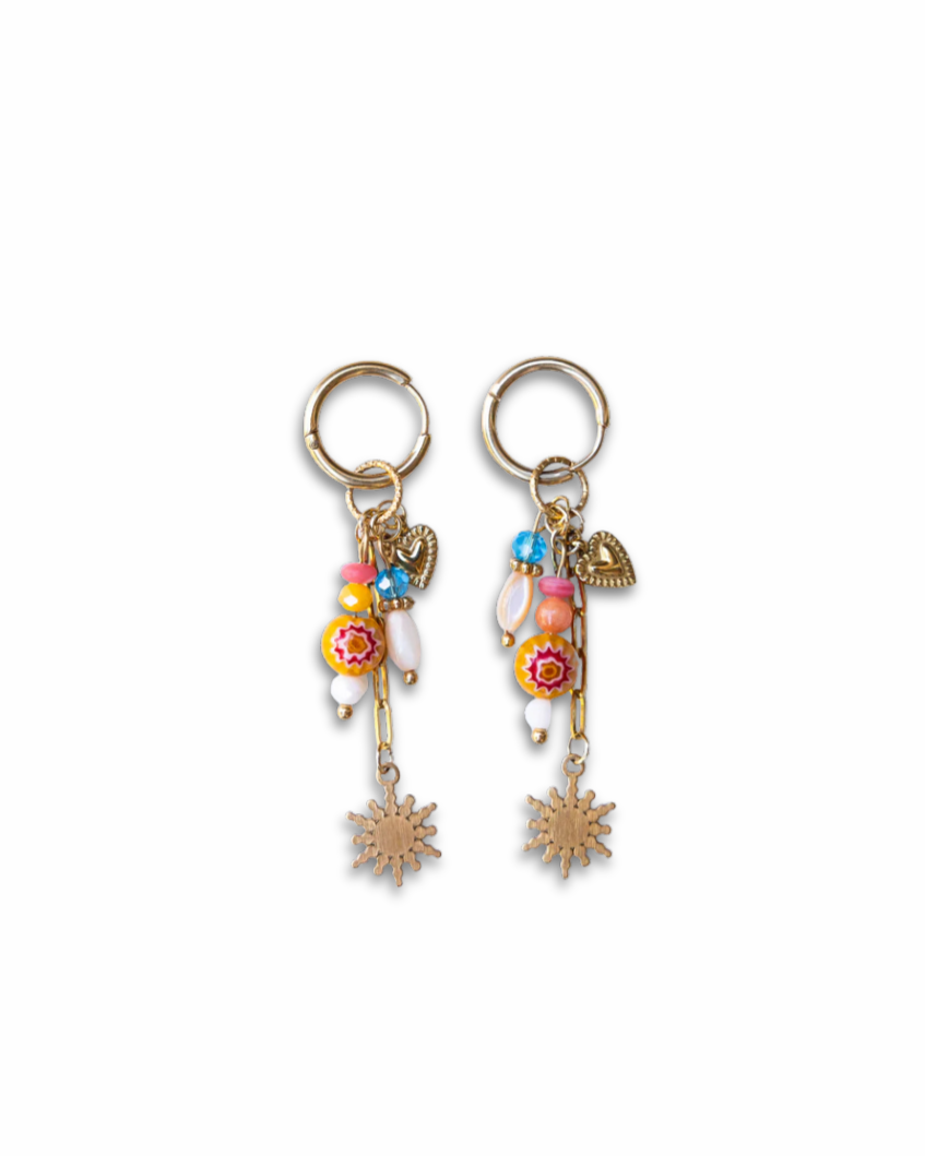 Peachy Glow Earrings