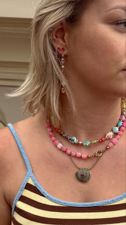 June Pink Necklace