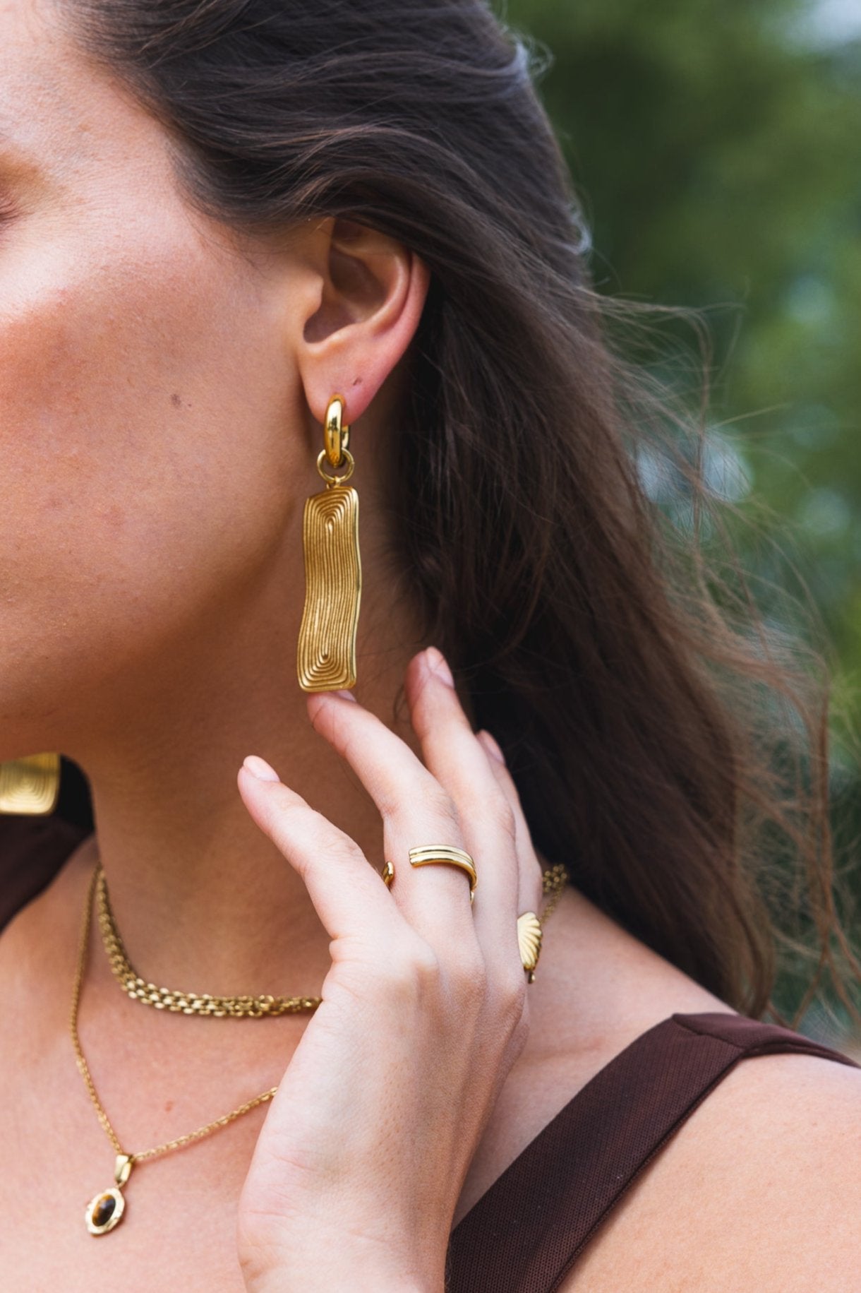 Beautiful Grace Hoops - Atelier Tú