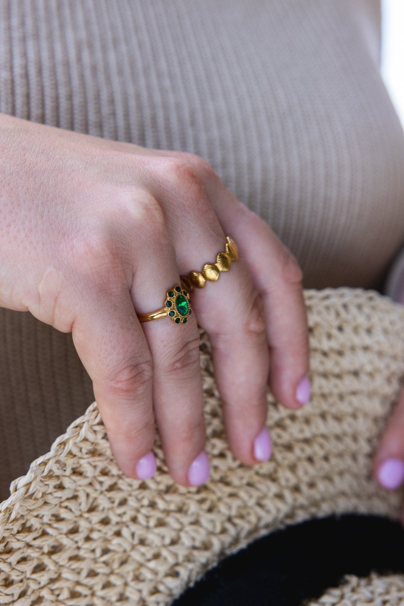 Elegant Seashell Ring - Atelier Tú