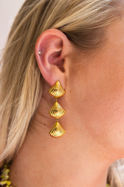 Elegant Shell Earrings - Atelier Tú