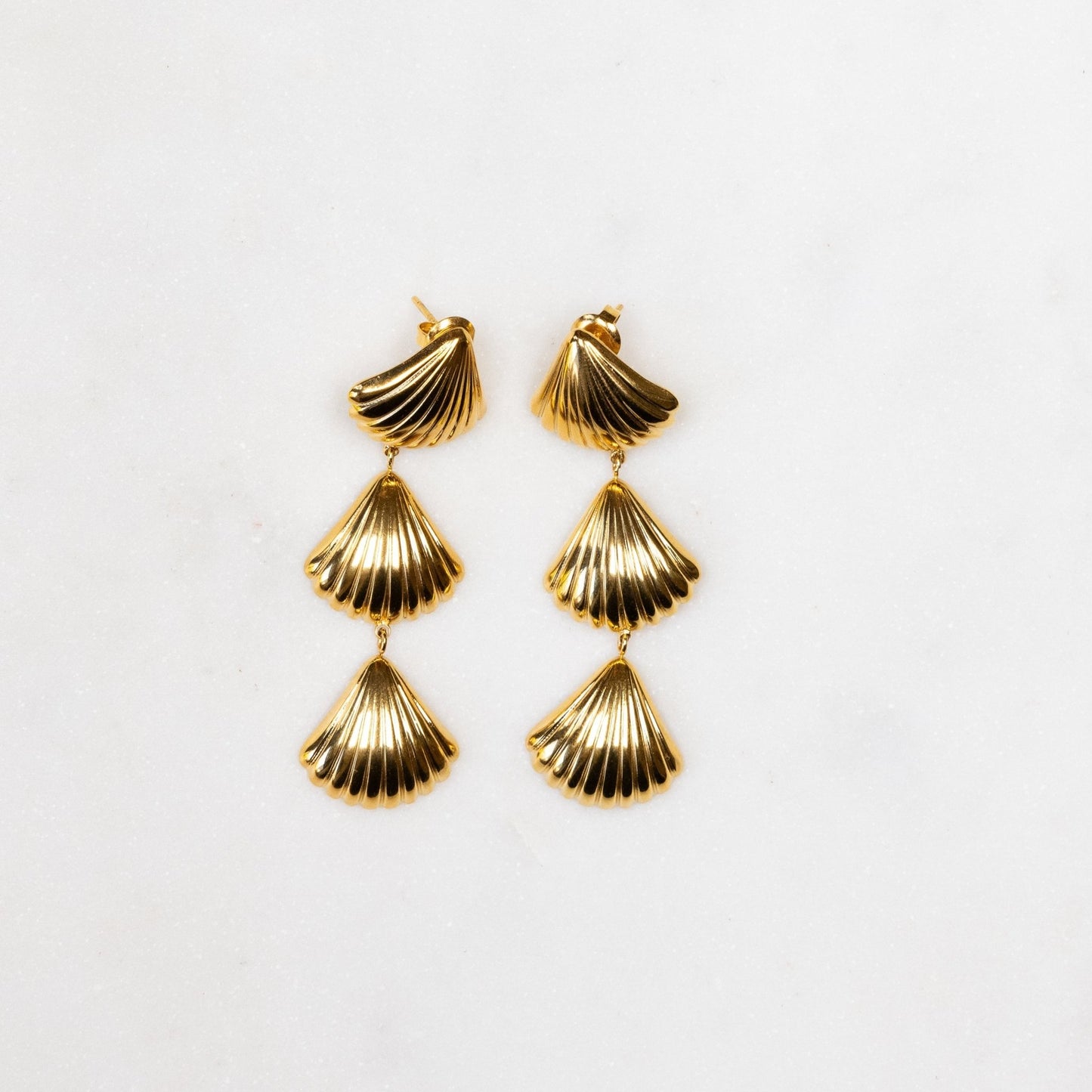 Elegant Shell Earrings - Atelier Tú