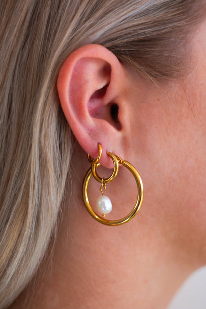 Big Elegant Hoops - Atelier Tú