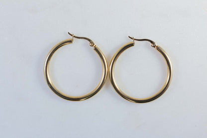 Big Elegant Hoops - Atelier Tú